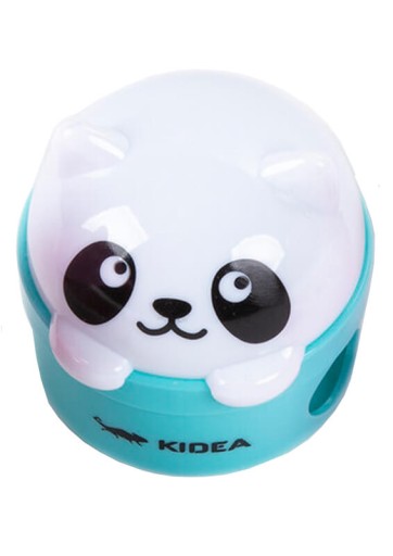 Kidea dvojité strúhadlo s nádobkou, pastelové zvieratko panda