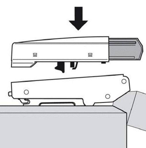 2x BLUM BRZDOVÉ SPOMALY BLUMOTION 973A0500 DOŤAHOVANIE