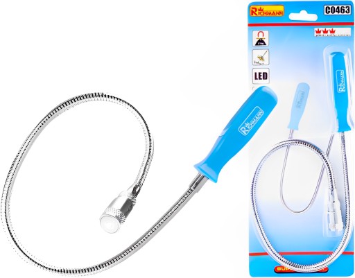 FLEXIBILNÝ MAGNETICKÝ UCHOVÁVAČ S LED SILNÝM MAGNETOM 600 mm