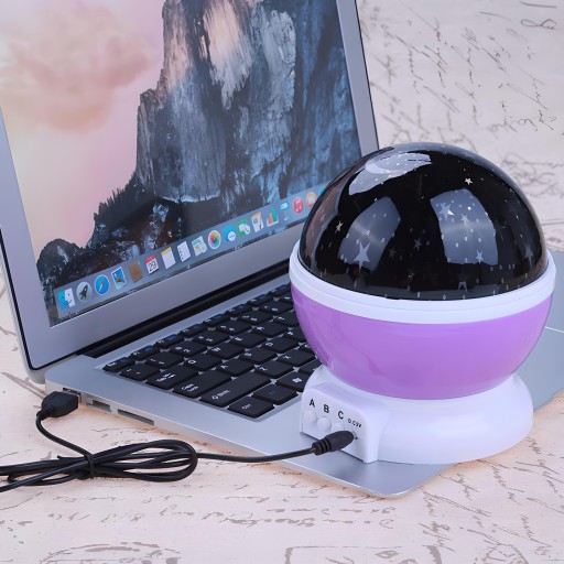 PROJEKTOR MOON SKY STAR OTOČNÝ PROJEKTOR NOČNEJ LAMPY PRE DIEŤA