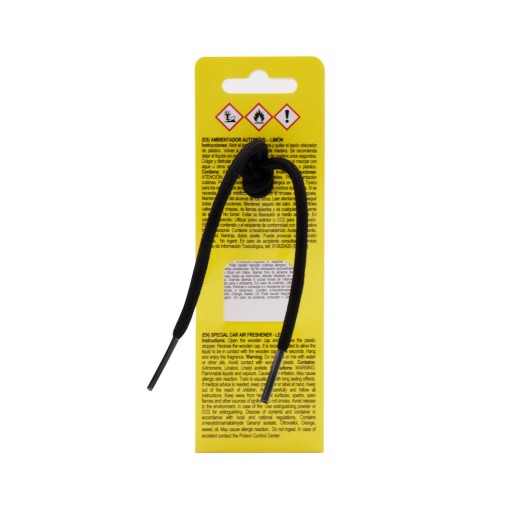 LA CASA DE LOS AROMAS CAR Vôňa do auta v skle LEMON, 7 ml