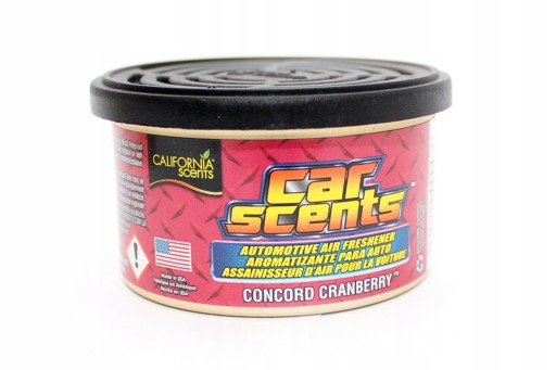 CALIFORNIA CAR SCENTS vôňa CONCORD CRANBERRY