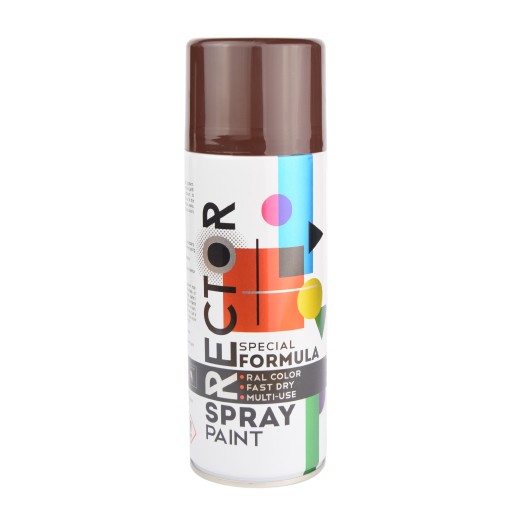 Lak univerzálny email v spreji hnedý 400ml