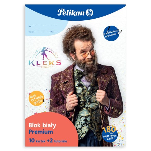KREATÍVNY BLOK, BIELY A4, PELIKÁN CLOTTER
