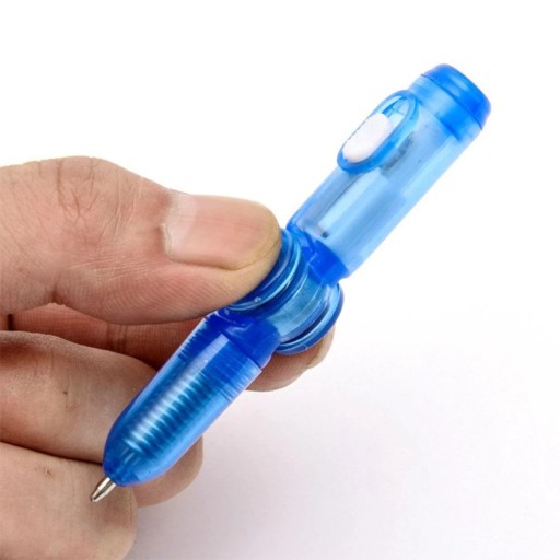 FIDGET SPINNER BALLPOINT ANTISTRESOVÉ 4 PERO TOČENIE PRE TRIKY TRIK