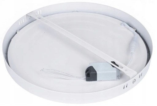LED stropné svietidlo 6W neutrálne 4000K 11,2cm biele stropné svietidlo na prisadený panel
