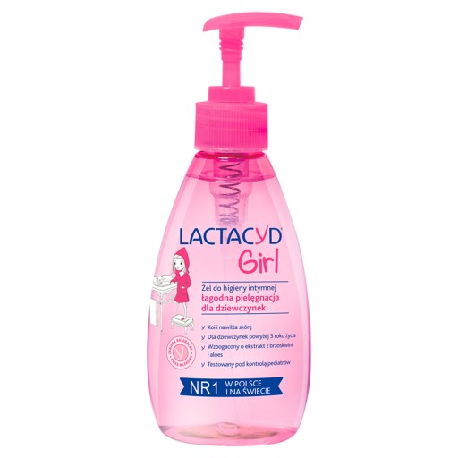 LACTACYD PUMP 200ML DIEVČ