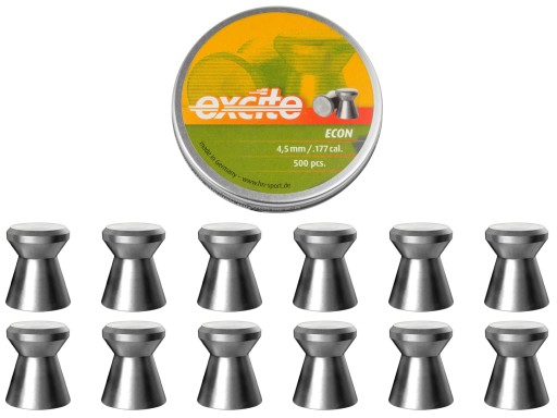 Diabolo pelety H&N Excite Econ Glatt II 4,5/500