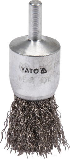 PREDNÁ KEFA S DRÔTKOM 25mm YATO INOX