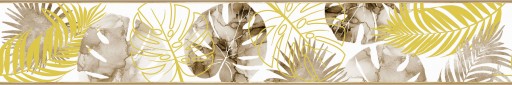 Deco Border 83 Leaves dekoratívna nástenná lišta
