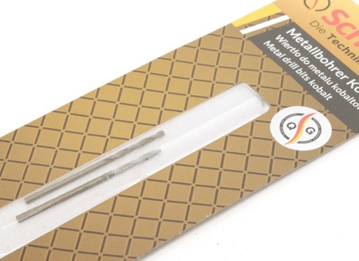 SCHMITH KOBALTOVÝ VRTÁK KOVOVÝ VRTÁK 1,5mm 2ks SADA PRE LIATINU