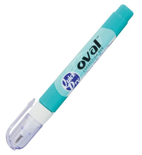 Korekčné pero OVAL, kovový hrot ZIG-1000