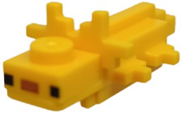 LEGO Minecraft figúrka Axolotl baňa axolotl 01