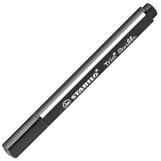 Popisovač Stabilo Trio SCRIBBI čierny