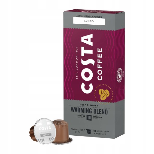 Kapsuly Nespresso Costa Warming Blend 10 ks