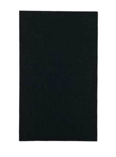 Samolepiace plstené podložky, čierne, 100x165mm