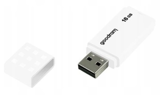 Pendrive Goodram UME2-0160W0R11 16 GB UME2 WHITE USB 2.0 White