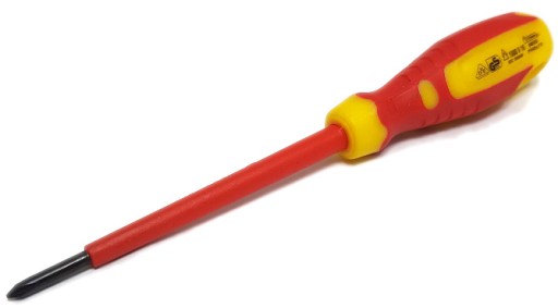 EMARK - KRÍŽOVÝ SKRUTKOVAČ IZOLOVANÝ 1000V S MAGNETICKÝM HROTOM PH0x75mm