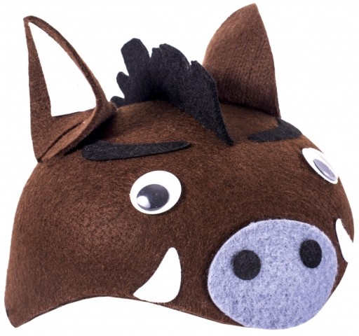 Klobúk Čiapka BOAR Warthog Tusks Outfit Kostým Maskovanie Karnevalový ples