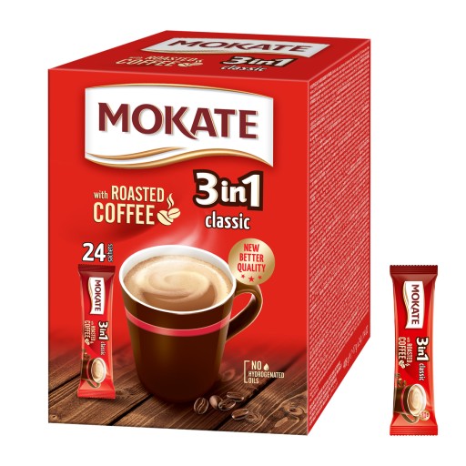 Coffee Drink 3v1 Instant 3v1 Mokate Coffee Mix Classic BOX 24ks
