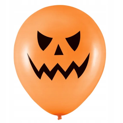 Halloweenske BALÓNKY Dekorácie Balóniky Tekvicové Pavúky - 10 ks