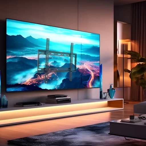 SILNÝ TV DRŽÁK NASTAVITEĽNÝ TV VEŠIAK NA STENU 40-80 PALCOV