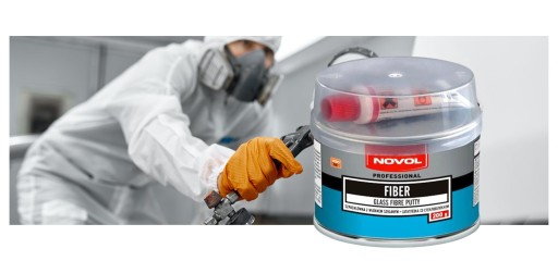 Tmel na auto vystužený sklolaminátovým tmelom Novol 200g