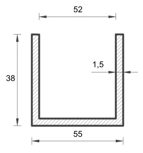 PODPORA CEO ZÁKLADNÁ PODPORKA 50x300 ZELENÝ POZINK