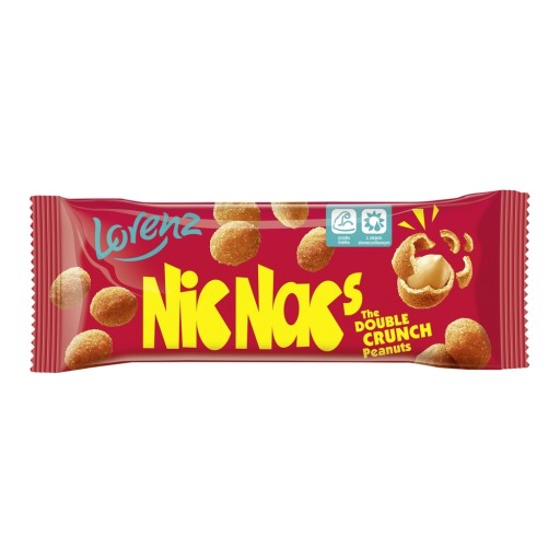 LORENZ NIC NAC'S Orechy v škrupine 40g v chrumkavej poleve CLASSIC