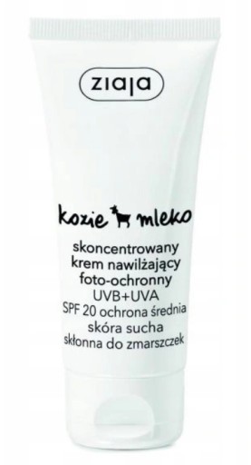 Ziaja Kozie mlieko Foto-ochranný krém SPF20 50ml