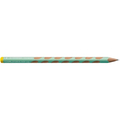 EASYgraph Pastel HB zelená ceruzka pre ľavákov Stabilo