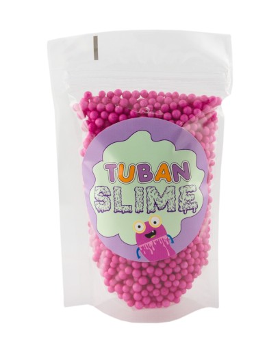 Tubanové polystyrénové guličky 200 ml 0,2L Fuchsia