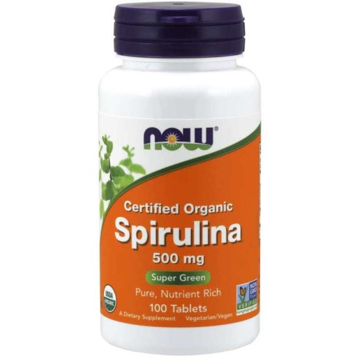 NOW POTRAVINY SPIRULINA 500MG BIO RIASY 100T