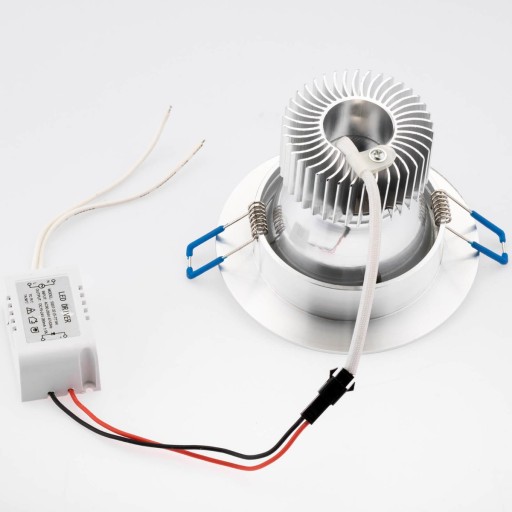Stropné svietidlo, zapustený LED panel DOWNLIGHT 7W
