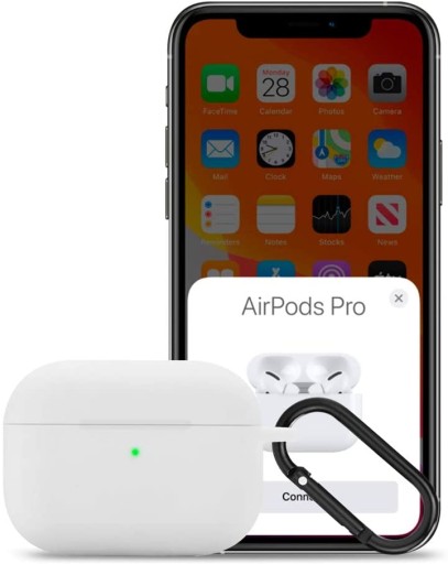 Púzdro AIRPODS PRO SILIKÓNOVÉ BIELY