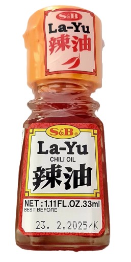 S&B Japonský JAPONSKÝ Sezamový olej s chilli LA_YU 33ml