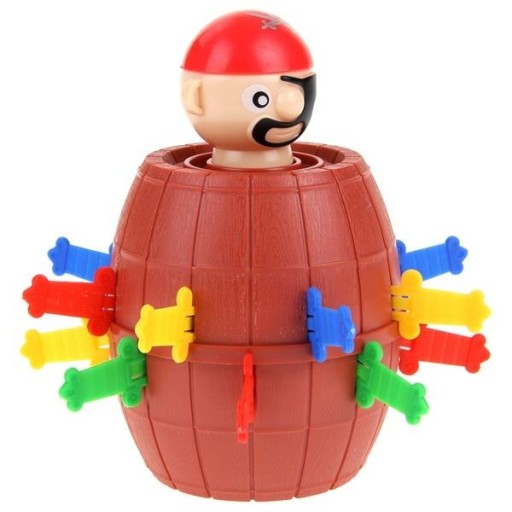 ZRUČNOSTNÁ HRA CRAZY PIRATE TYČ PIRÁTA