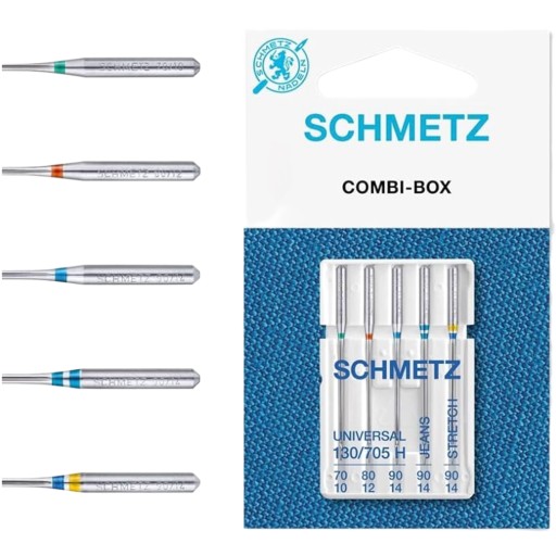 Ihly pre domáce stroje 70 80 90 Schmetz 5 ks