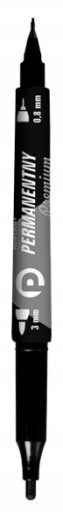 Permanentný popisovač 3-0,8mm obojstranný KM501-V2