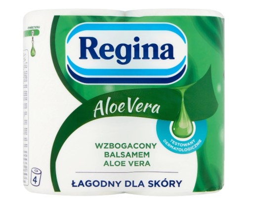 Regina, Aloe Vera Toaletný papier, 4 rolky