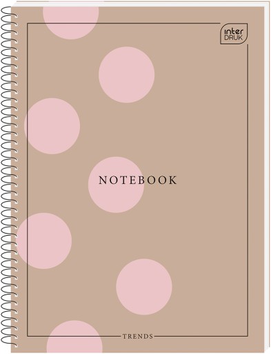 KOLEKCIA NOTEBOOK CIRCLEBOOK Interprint A5 120k mriežka