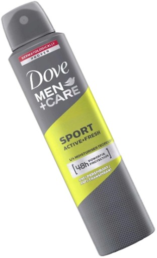 DOVE PÁNSKY DEODORANT 250 ml SPORT ACTIV FRESH