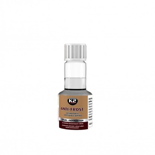 K2 ANTI FROST 50ML. T313 ROZMRAZUJE A ODSTRAŇUJE VODU Z UK