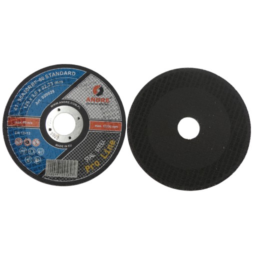 ANDRE REZNÉ DISKY 125x3,0 x 22,2 STANDARDPRO