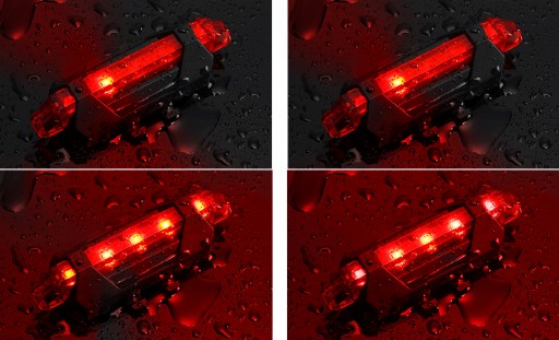 LED LAMPA NA BICYKEL PREDNÉ + ZADNÉ OSVETLENIE BICYKLA - CREE LED VÝKONNÉ