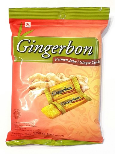 GINGERBON zázvorové cukríky 125G AGEL