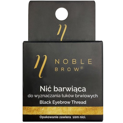 Niť na farbenie noble Lashes pre geometriu obočia