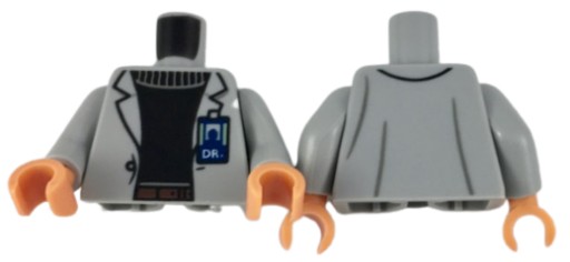 LEGO 973pb3184c01 TORS Dr. Wu NOVÉ (1 g)