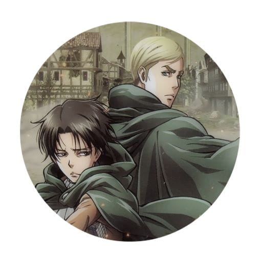 Shingeki no Kyojin Levi a Erwin Anime pin