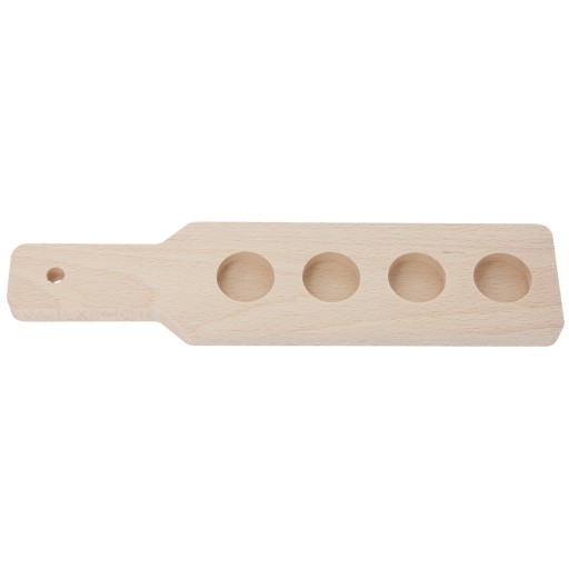 Drevený čašnícky podnos na panáky